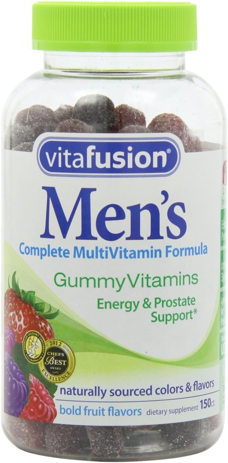 VITAFUSION MENS CW 70 GUMMY FRUIT