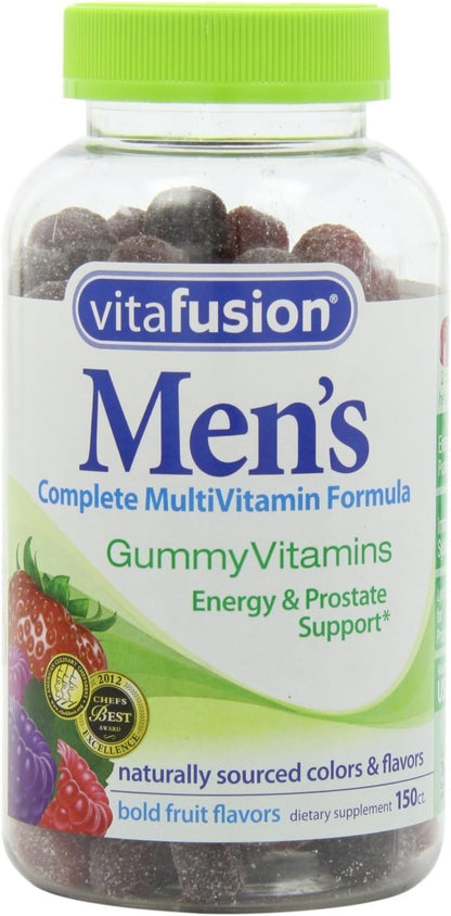 VITAFUSION MENS CW 70 GUMMY FRUIT