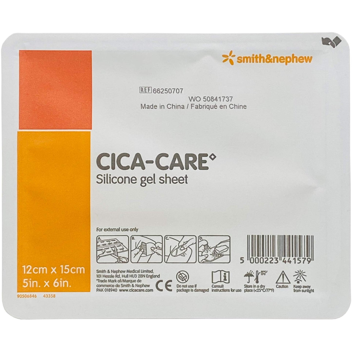 CICA-CARE SILICONE GL 4.75X6N