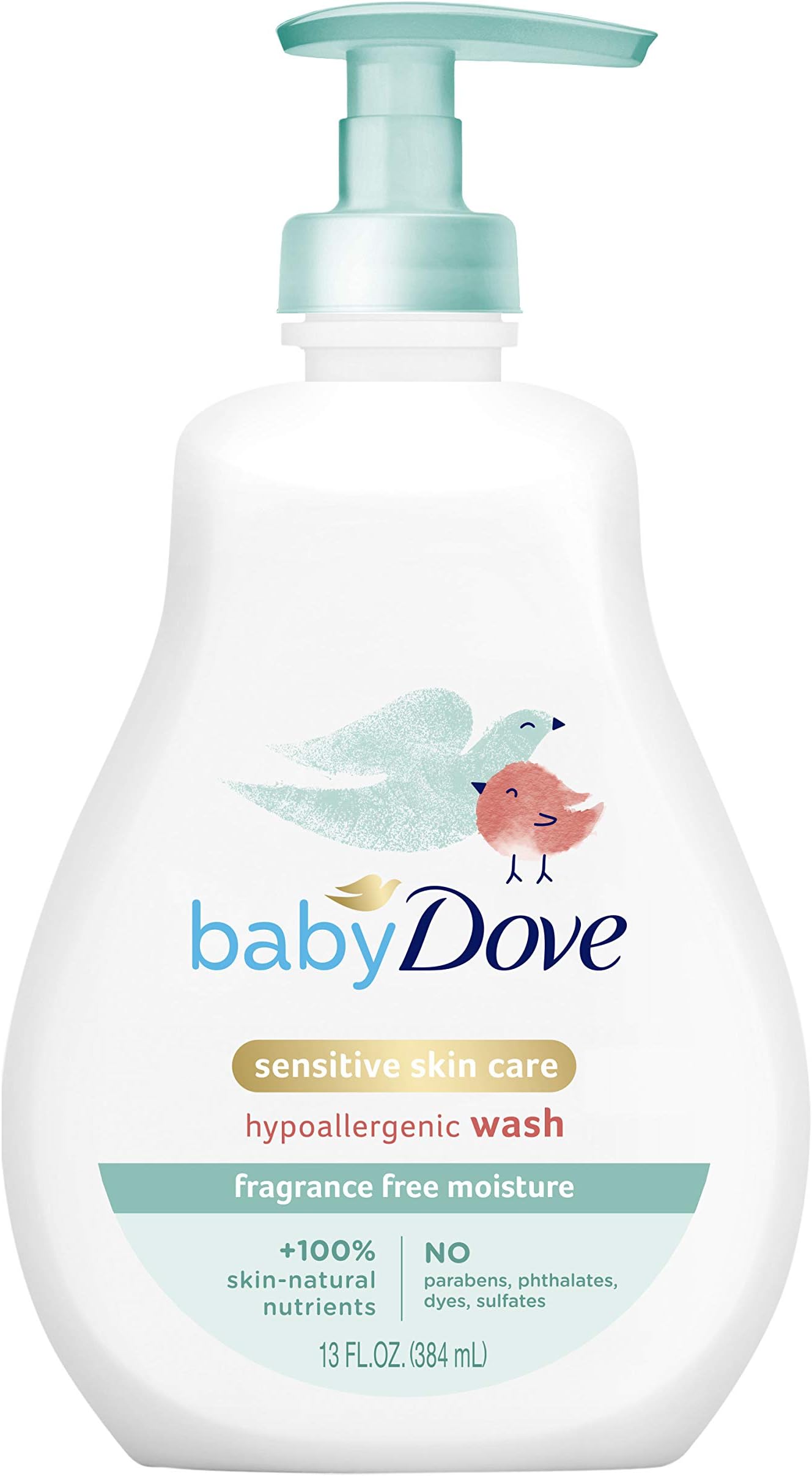 DOVE BABY WASH SENSITIVE MOISTURE 13OZ