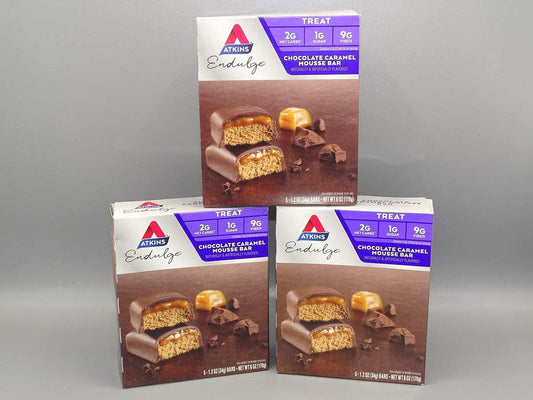 ATKINS ENDULGE BAR,5PK,CHOC CARM
