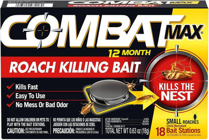 COMBAT ROACH 6X18 12 MO BSTA
