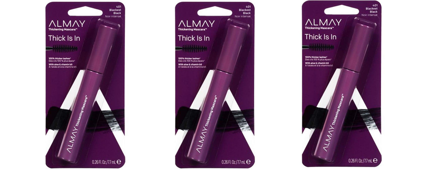 ALMAY Thickening & Tint Mascara - 401 Blackest Black