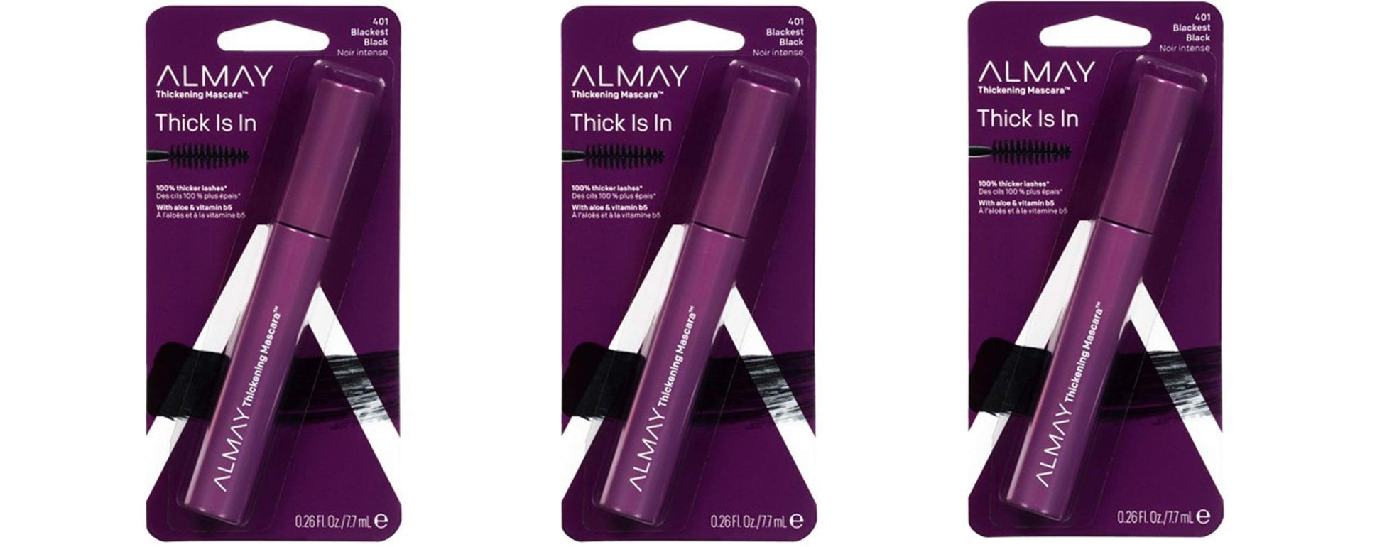 ALMAY Thickening & Tint Mascara - 401 Blackest Black