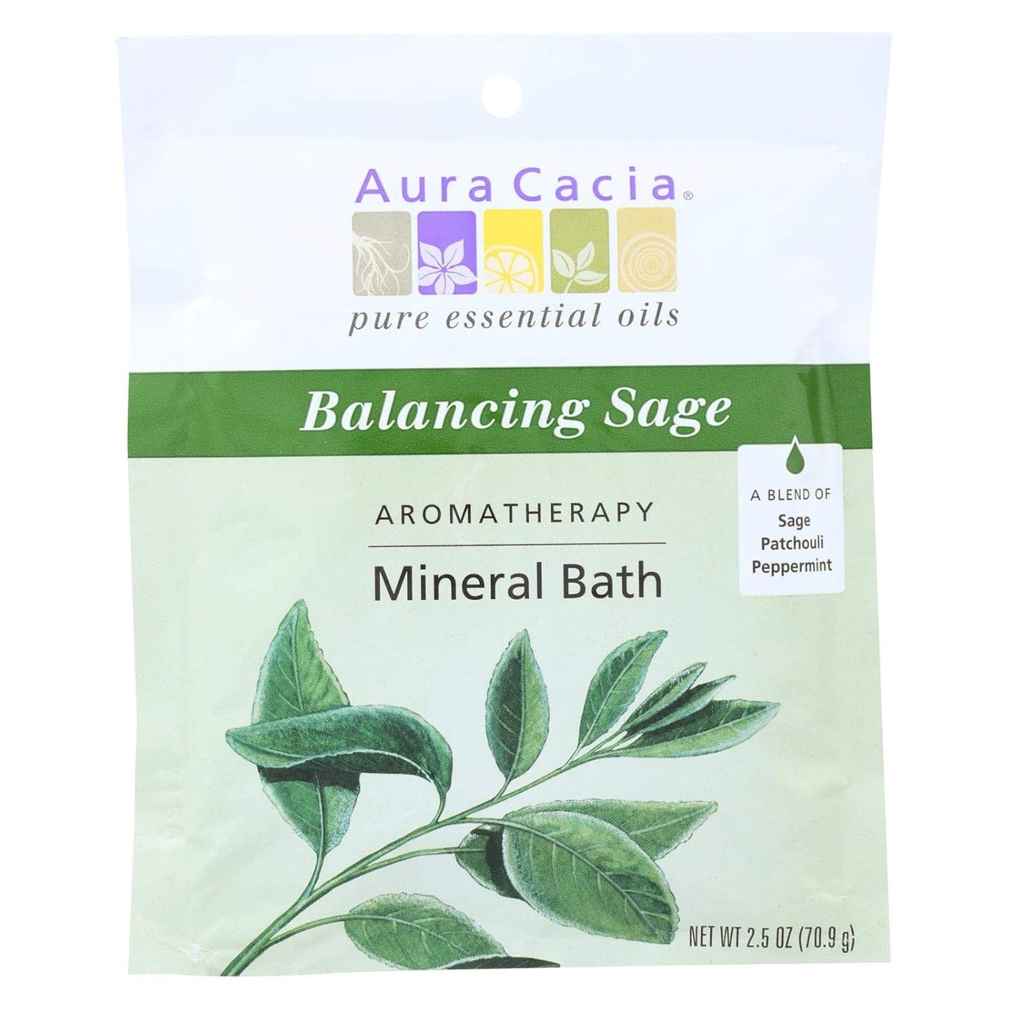 AURA CACIA MNRL BATH,BALANCING SAGE