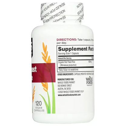 NB RED YEAST RICE CP 600MG 120