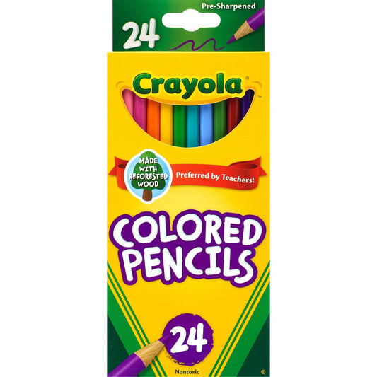 Crayola Colored Pencils, 24 count