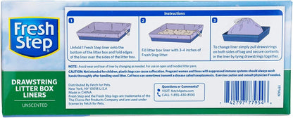FRESH STEP LITTER BOX DRAWSTRING LNR 7CT