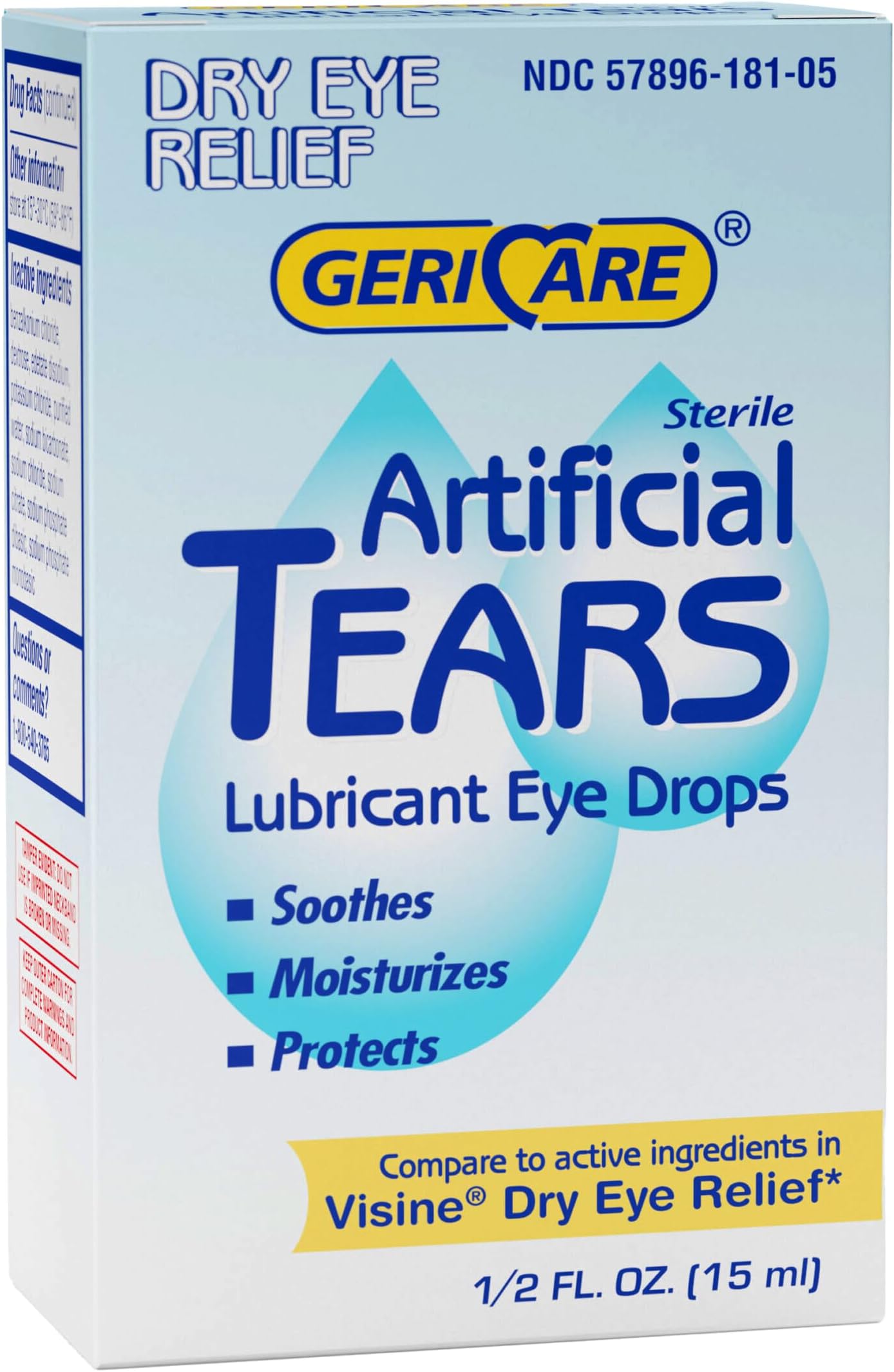 LUBRICATING TEARS DR 0.5% 15ML