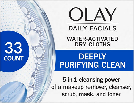 OLAY 5IN1 CLEANSING CLOTH 33ct