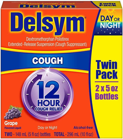 DELSYM SS 30MG/5ML 148ML GRAPE