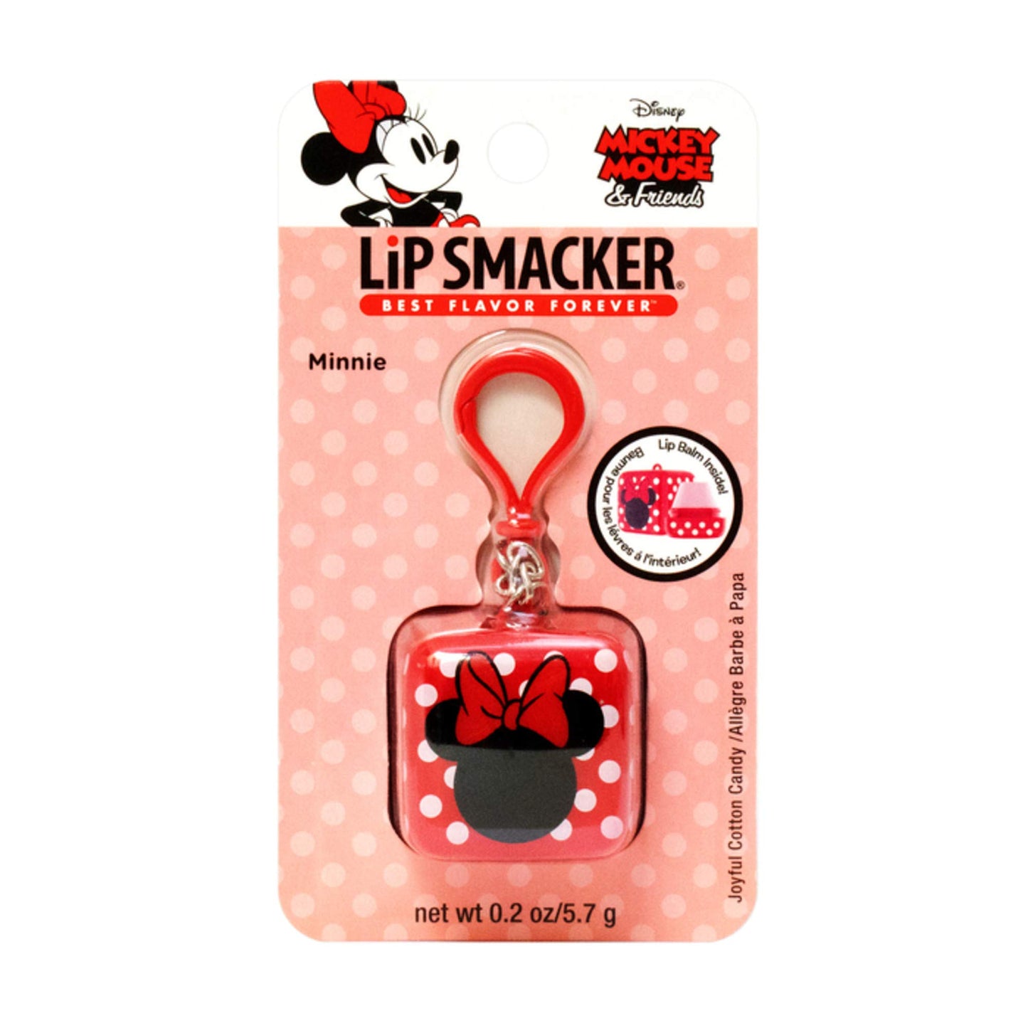 Lip Smacker Disney Cube Lip Balm - Minnie - Joyful Cotton Candy