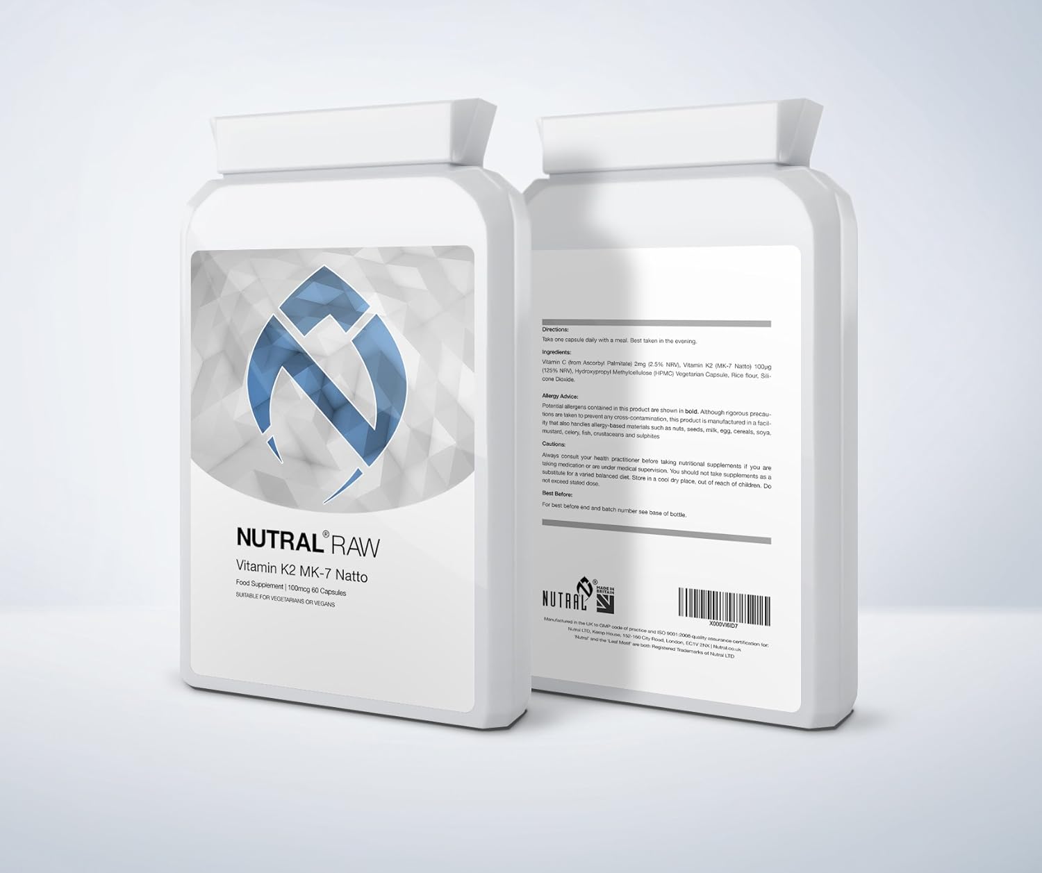 NT ULTRA K-2 CP 100MCG 50 RRL