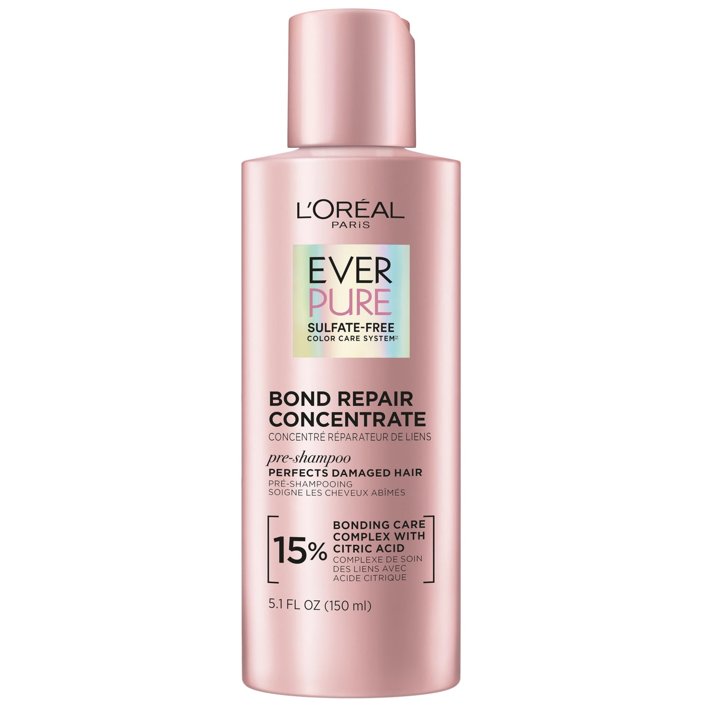 L'ORÉAL PARIS EverPure Sulfate Free Bond Repair Pre Shampoo Treatment, 5.1 fl. oz.