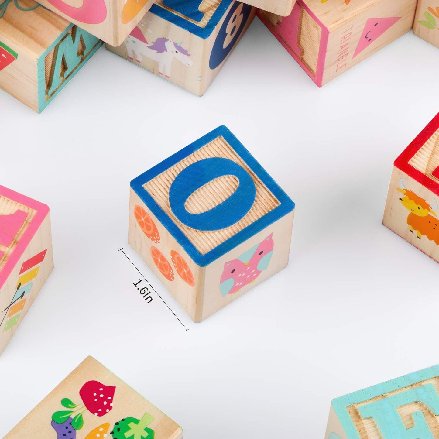 Real Wood Toys Flip & Play Alphabet Blocks