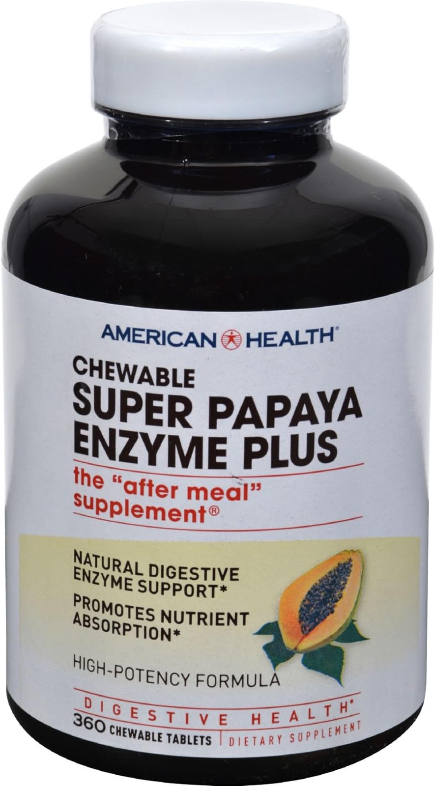 AMERICAN HEALTH PAPAYA ENZYME W/CHLOROPYL