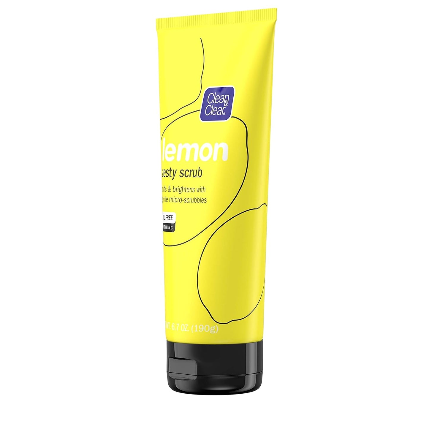 CLN&CLR LEMON ZESTY SCRUB 4.2z
