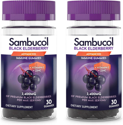 SAMBUCOL BLACK ELDERBERRY PASTILLES 20CT