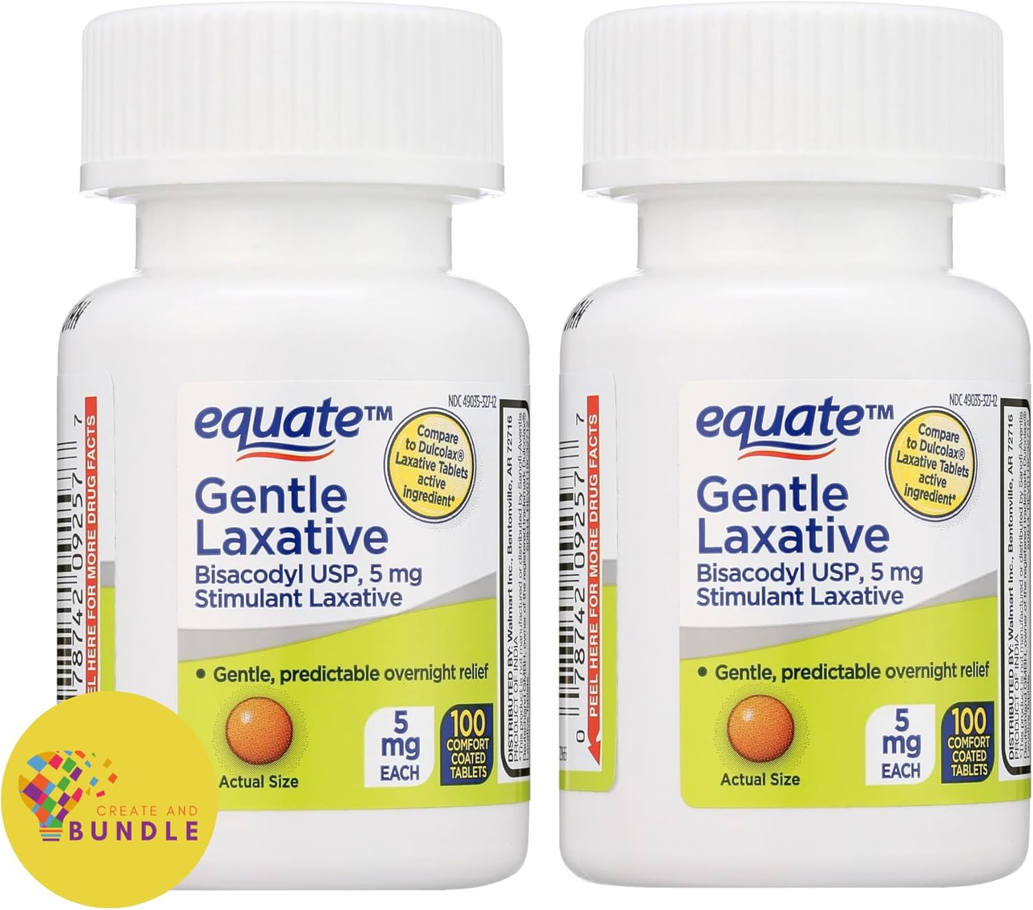 GNP BISACODYL LAXATIVE 5MG TAB 100CT UD