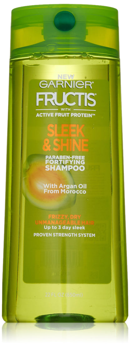 Garnier Fructis Sleek & Shine Smoothing Shampoo, 22 oz