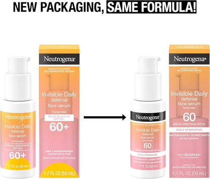 NEUTROGENA INVIS FACE SPF60+ SERUM 1.7OZ