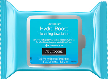Neutrogena Hydro Boost Cleansing Wipes 25 Count