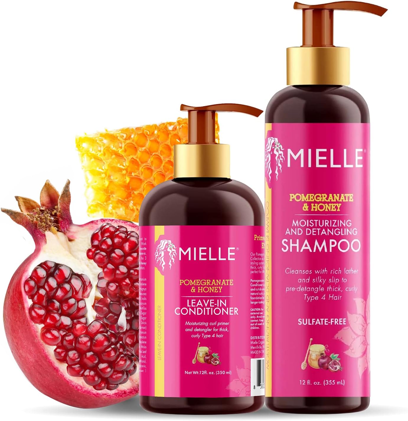 MIELLE POM/HONEY SHAMPOO    32Z
