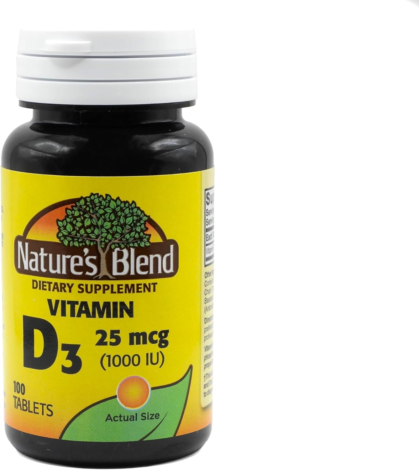 NAT B VIT D3 TB 1000U 100
