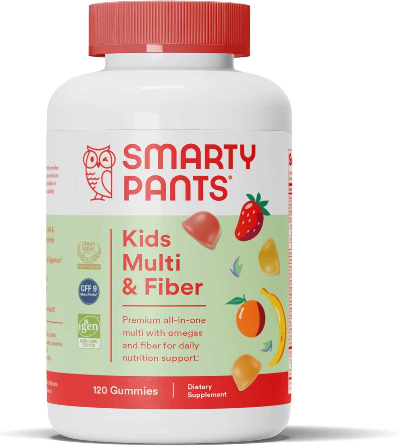 SMARTYPANTS GUMMY VIT,MULTI,KID+FIBER