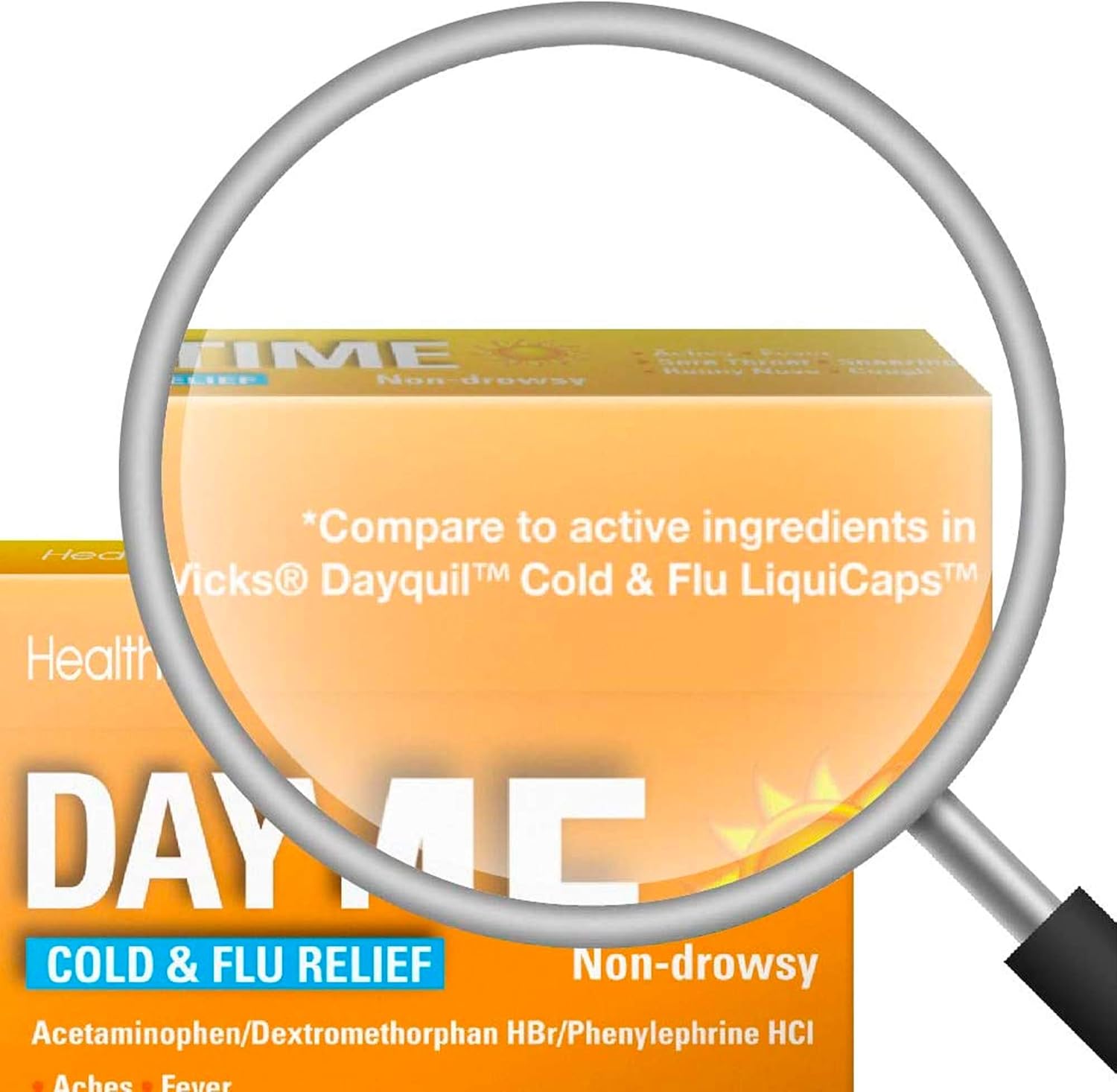 DAY TIME RELF COLD/FLU 325-10-5MG SGC 16