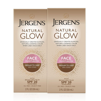 JERGENS NAT GLOW LOTION MED/TAN 4OZ