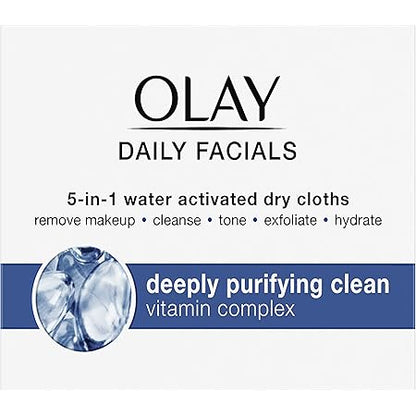 OLAY 2IN1 CLOTH COMBO/OILY 33CT
