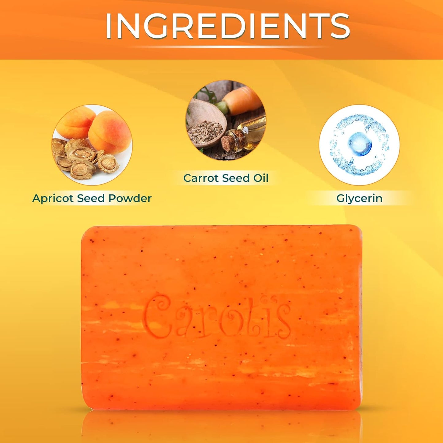 CAROLIGHT EXFOLIATING SOAP   7Z