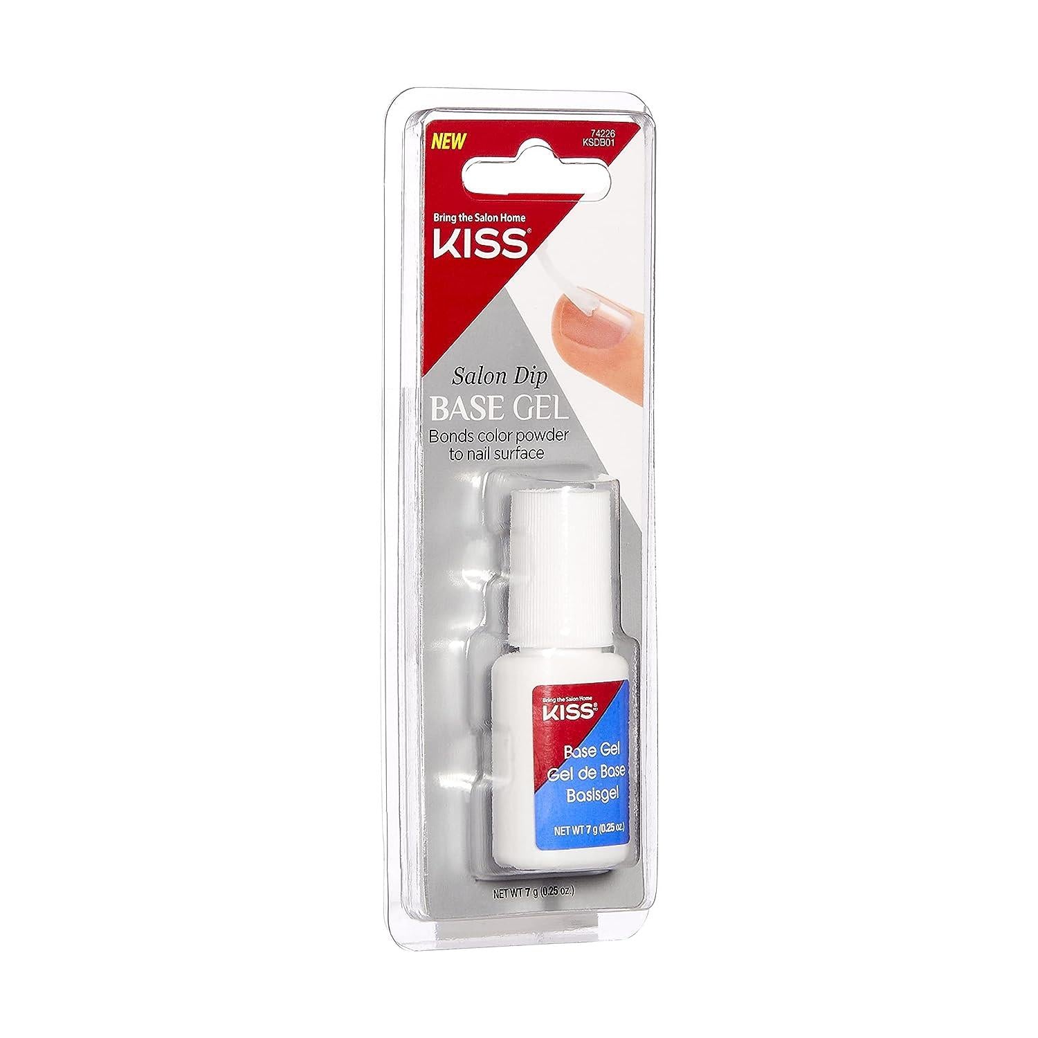Kiss Salon Dip Base Gel 0.25oz .