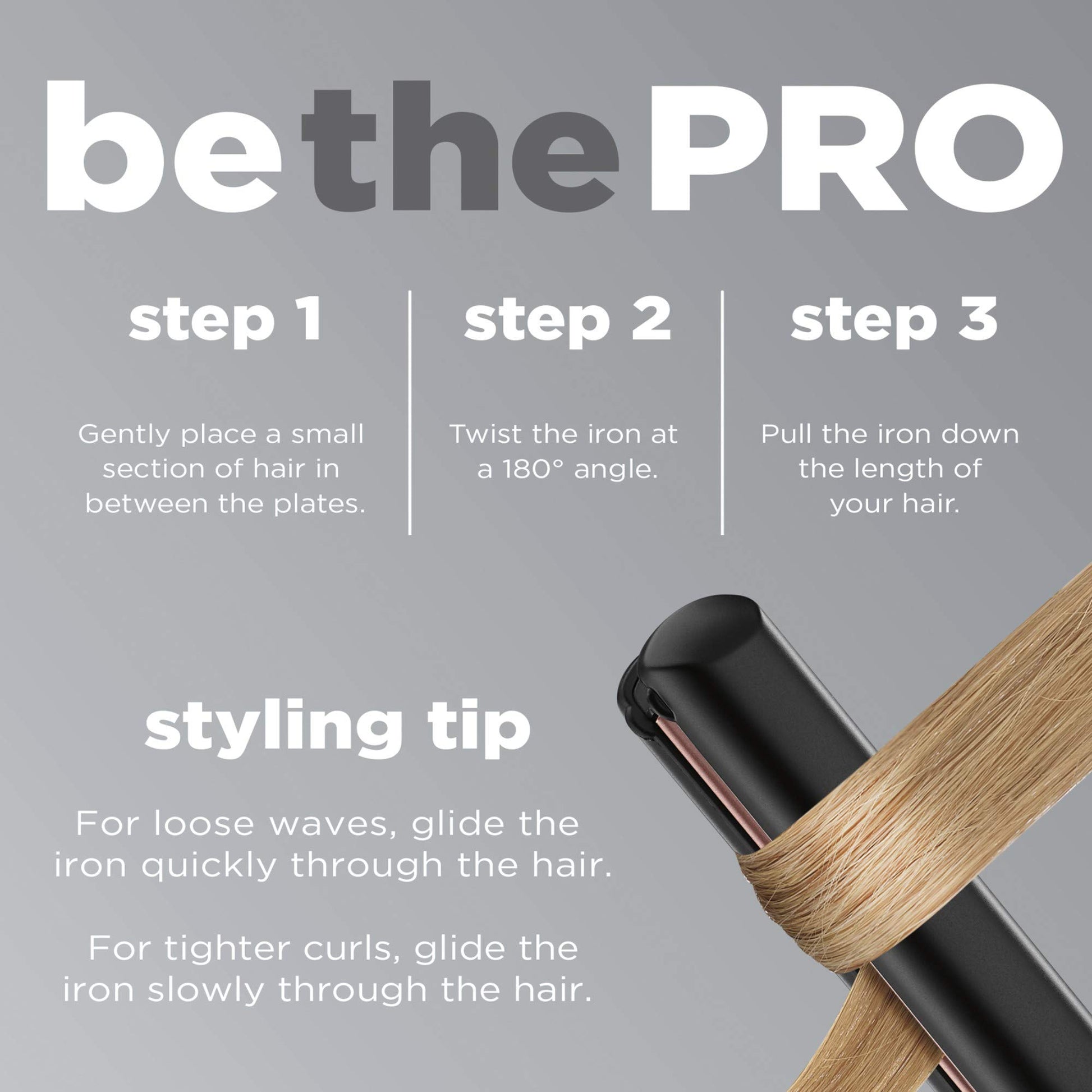 CONAIR PROGOLD 400F 1  FLATIRON
