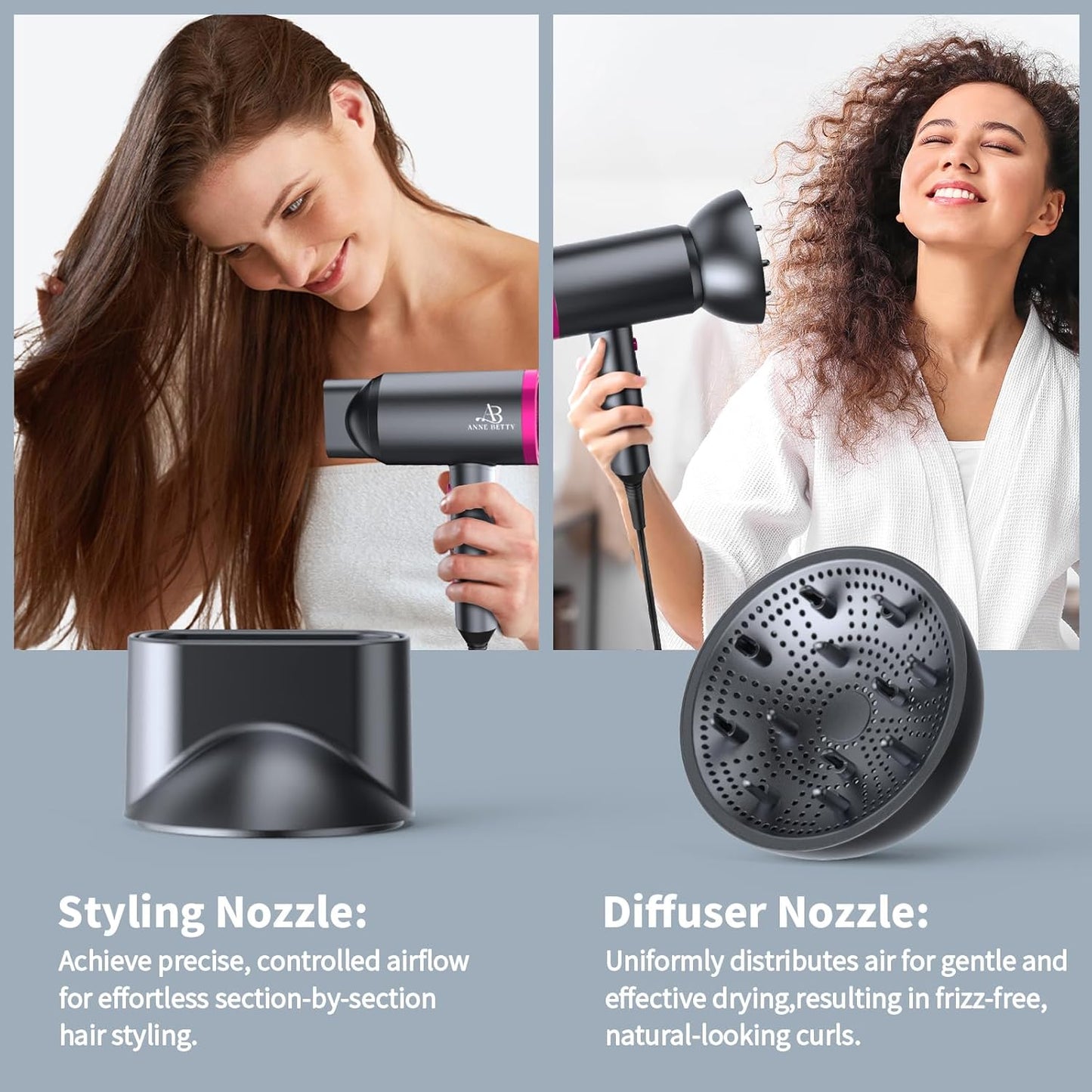 CURLFORMERS DEL HAIR DRYER ATT