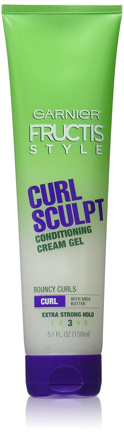 Garnier Fructis Style Curl Sculpt Conditioning Cream Gel, 5.1 oz