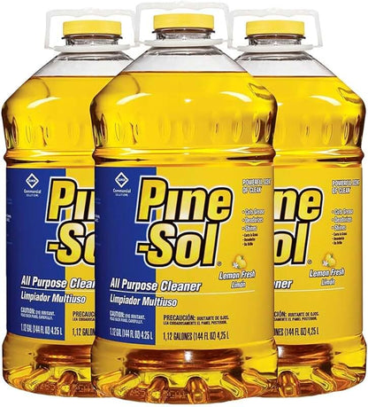 PINE SOL CLNR LQ 12X14OZ LVN CLN