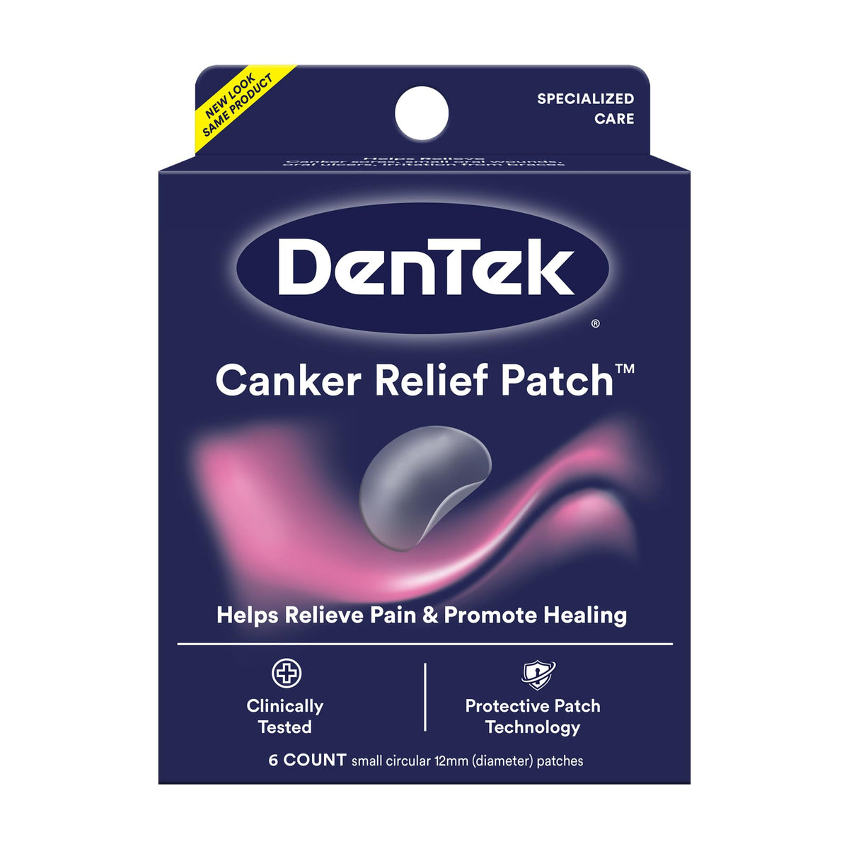 Dentek Canker Relief Patch 6 Count