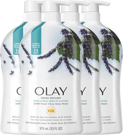 OLAY BDYWSH LAVENDER OIL    18Z