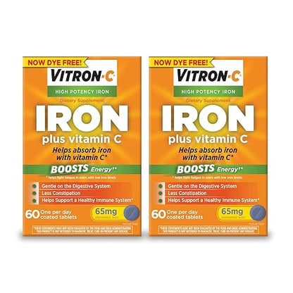 IRON W/VITA C TB 100-250MG 100