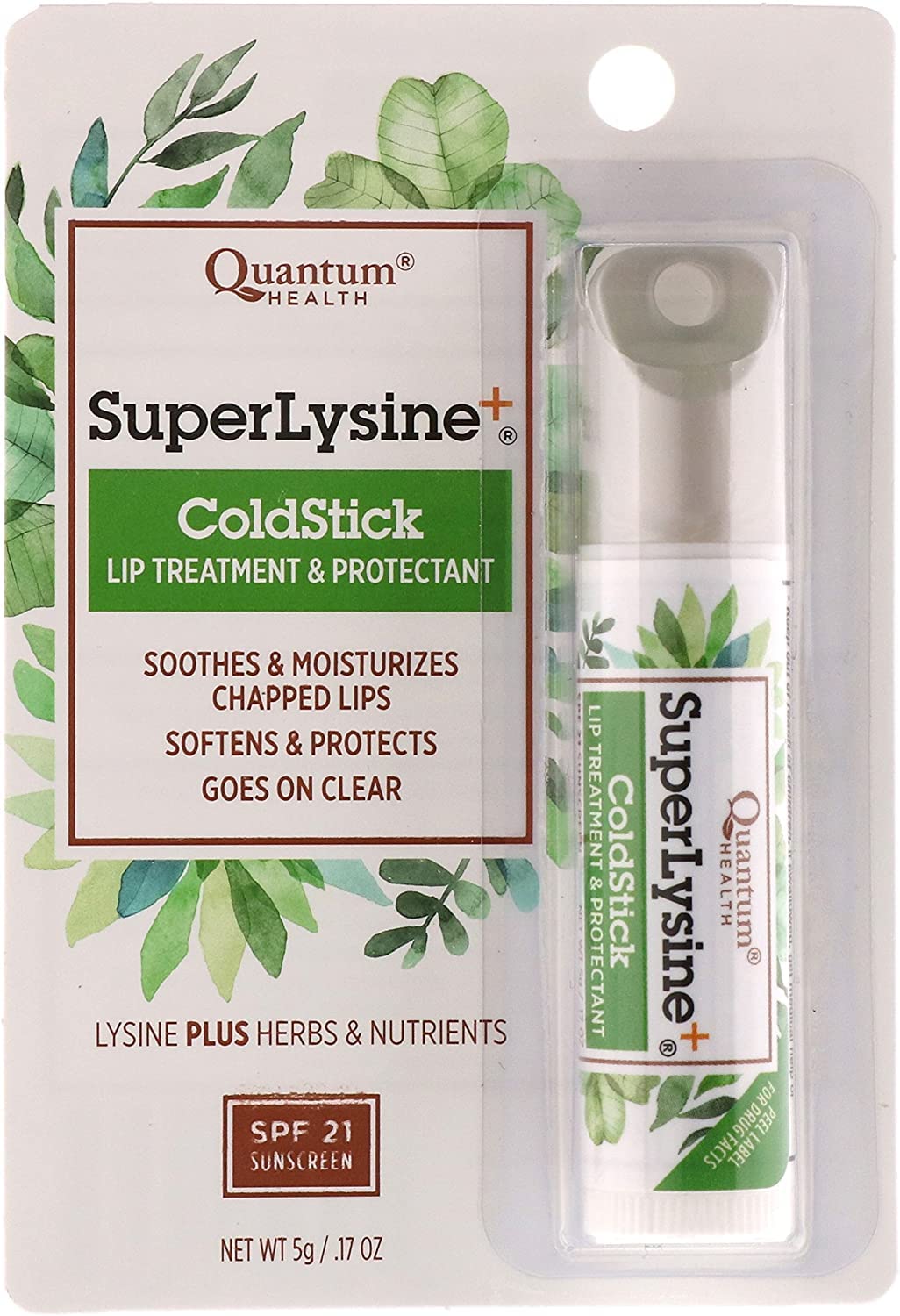 LIP CLEAR LYSINE + COLDSTICK 6X0.18OZ