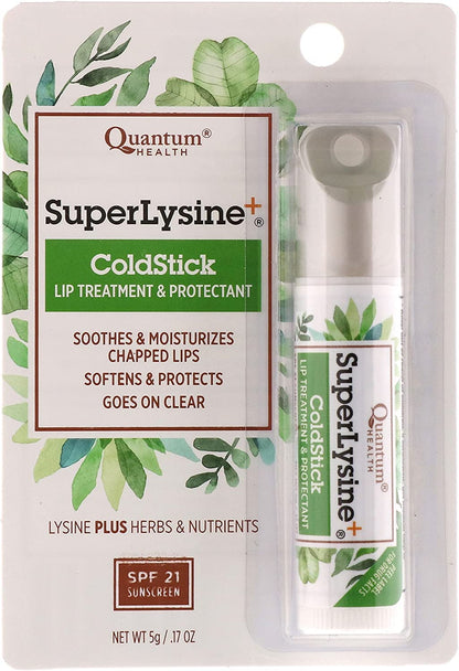LIP CLEAR LYSINE + COLDSTICK 6X0.18OZ