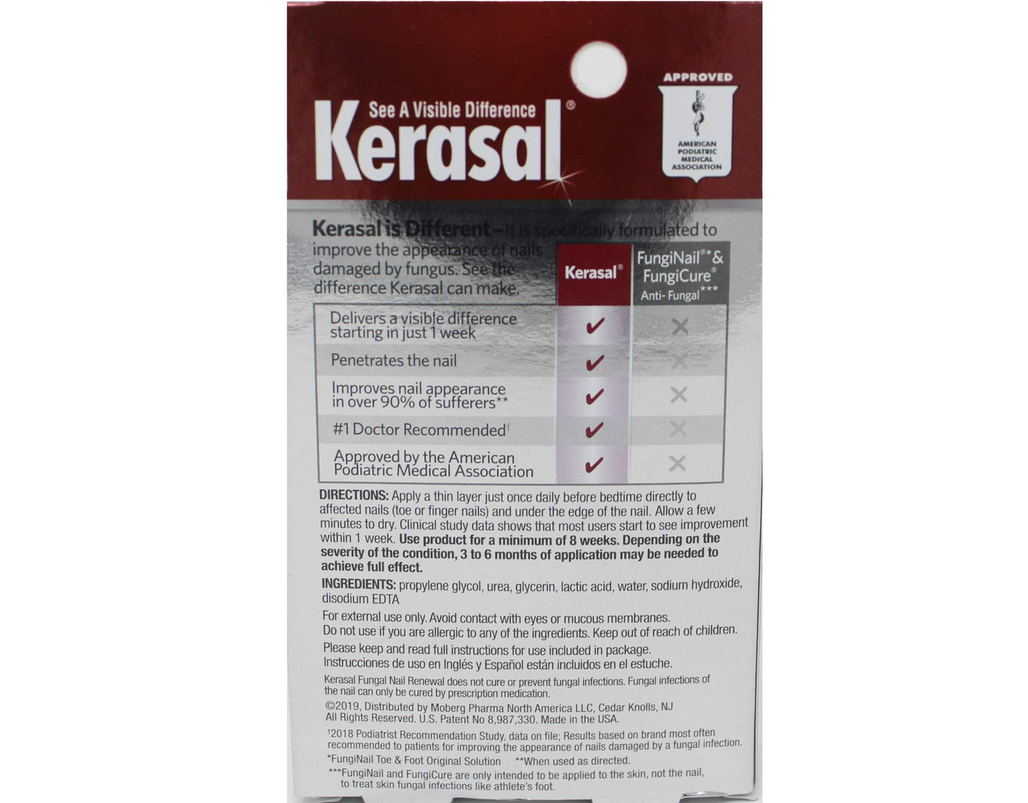KERASAL NAIL LQ 0.33OZ ANF ODFR
