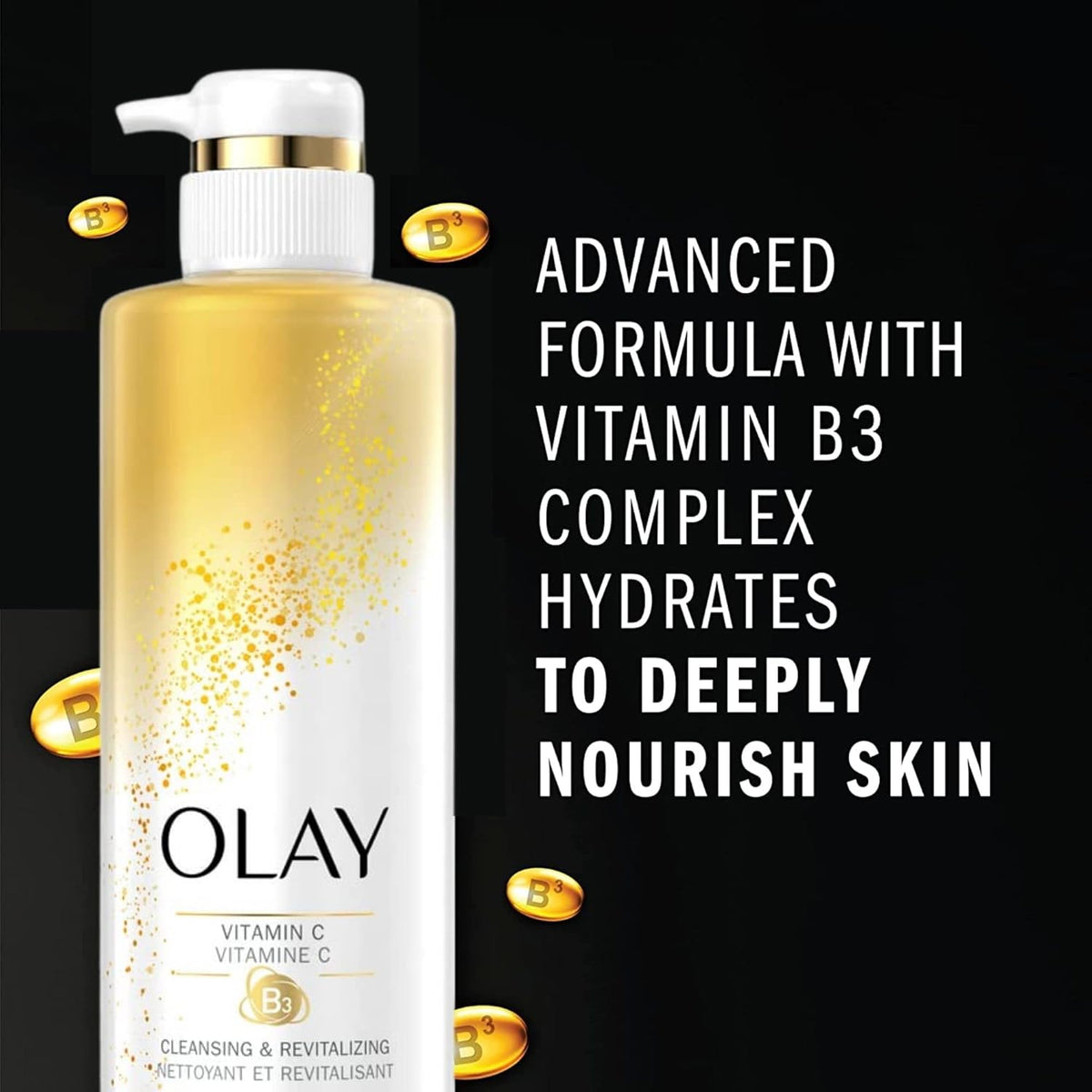 OLAY BDYWSH VIT B3&VIT C    20Z