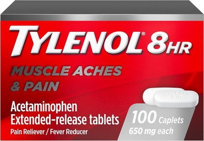TYLENOL TB 650MG 24 ER CPLT 8H