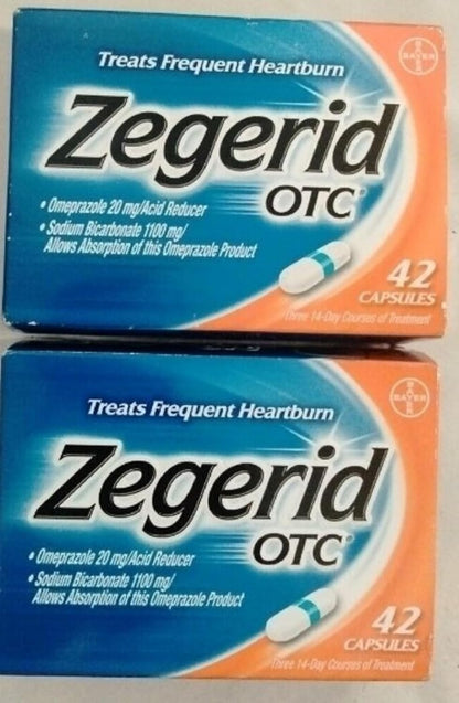 ZEGERID OTC 20MG CAPSULE 42CT