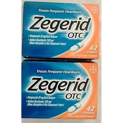 ZEGERID CP 40-1100MG 30