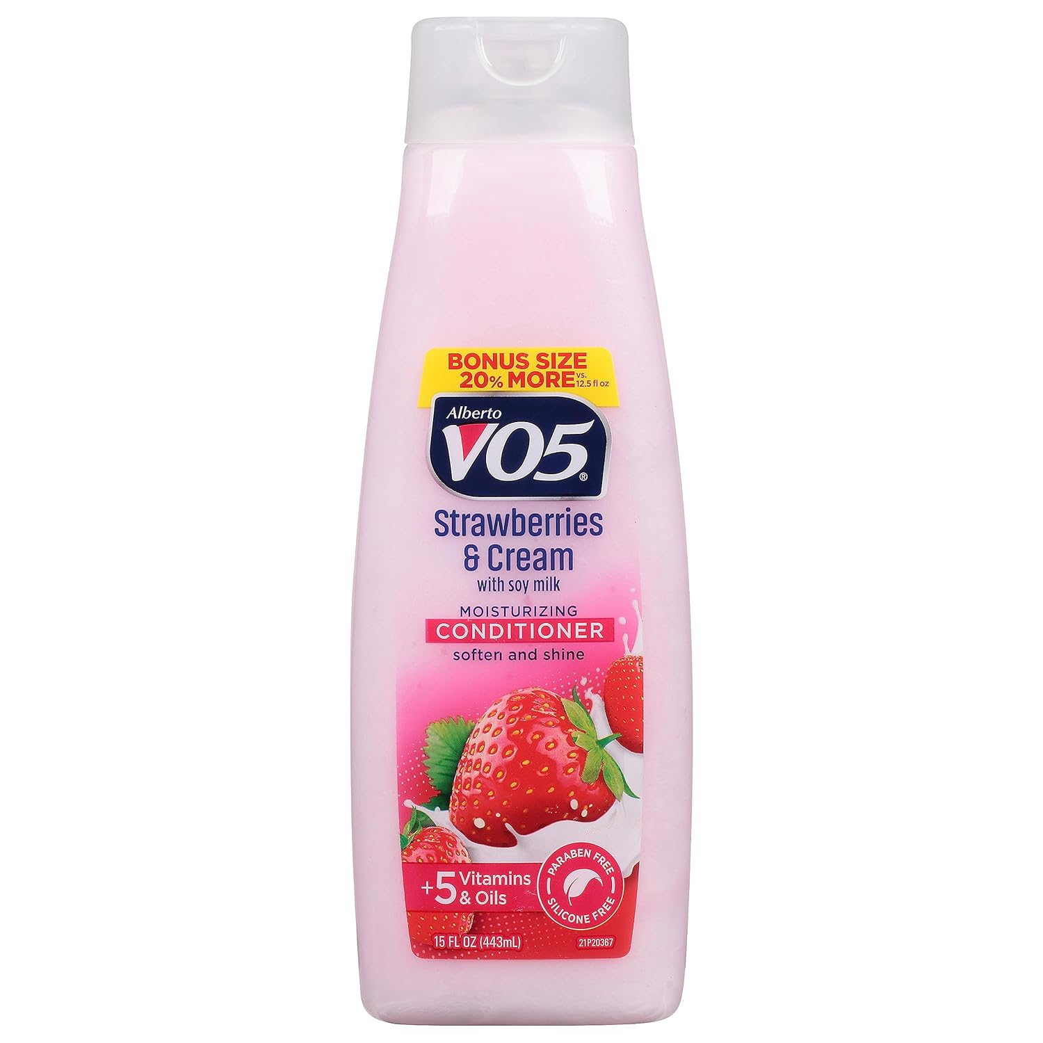 V05 SHAMP STRAWBRY & CREAM  15Z