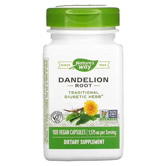 NWY DANDELION ROOT CP 525MG 100